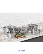 GORENJE COOKWARE SET CW09ES 5-PIECE STAINLESS STEEL