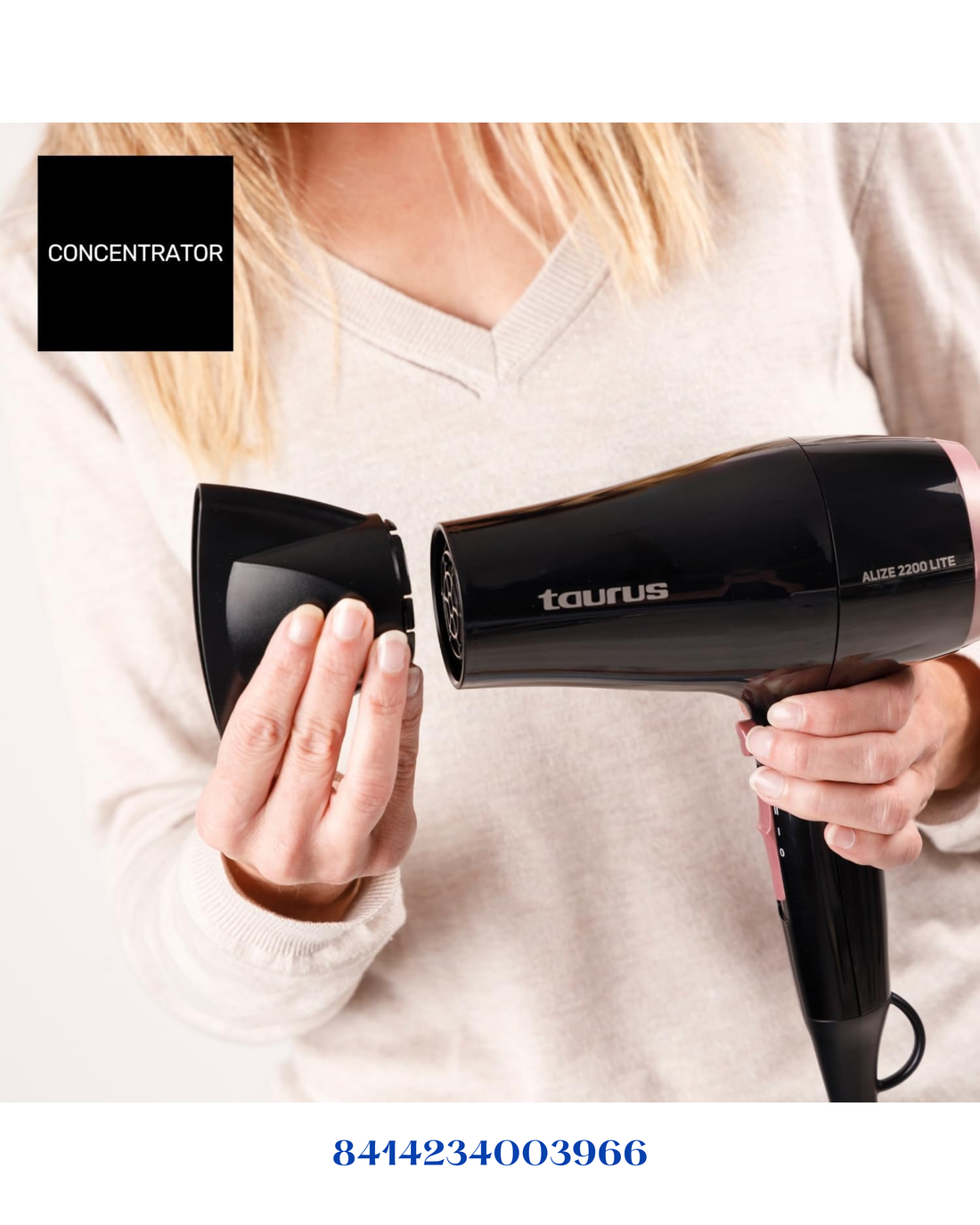 TAURUS ALIZE 2200 LITE HAIR DRYER 2200W