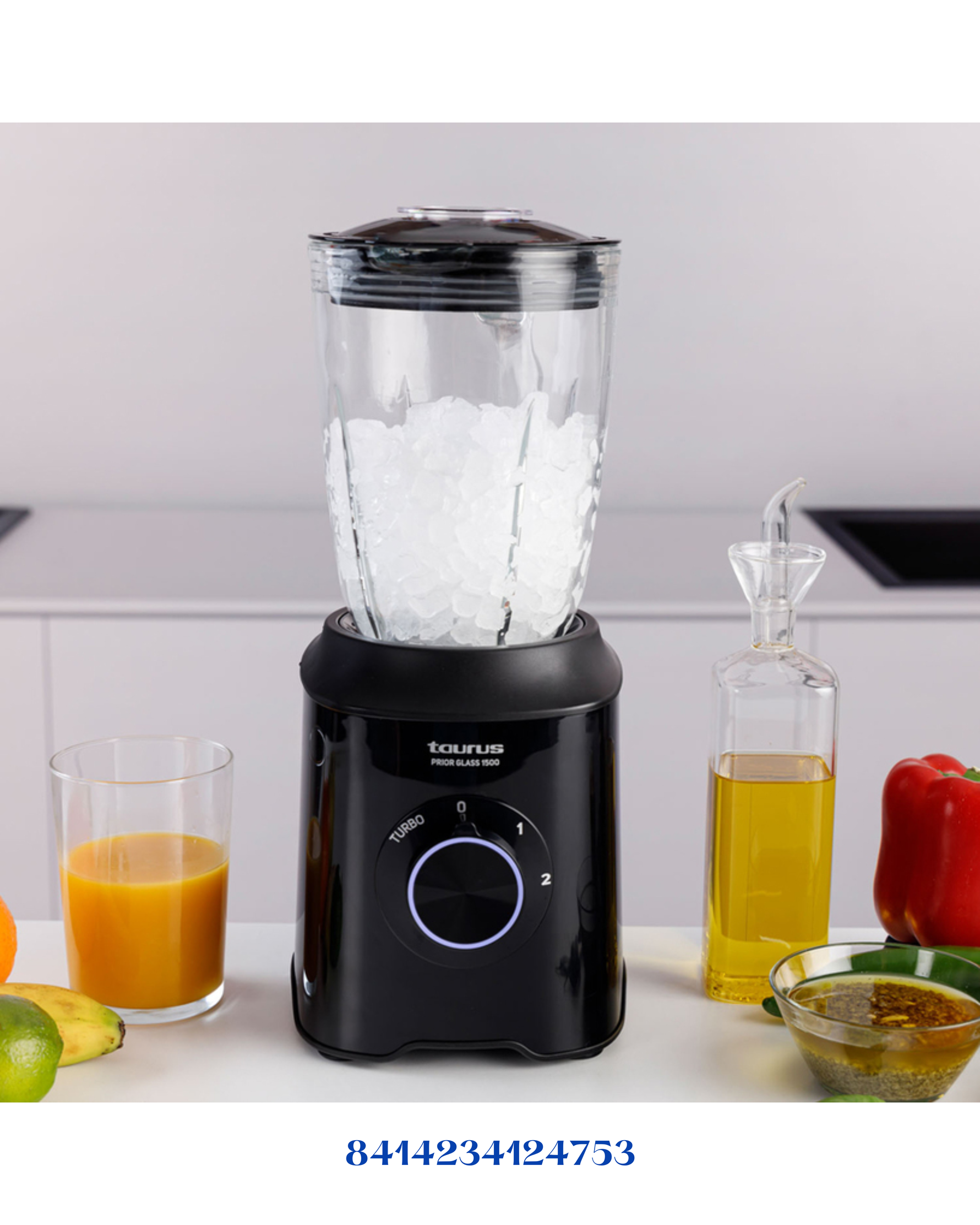 TAURUS PRIOR GLASS BLENDER 1500W 1.5L