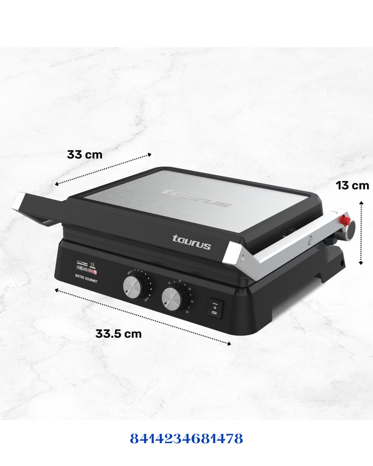 TAURUS BISTRO GOURMET GRILL 2-IN-1 2600W
