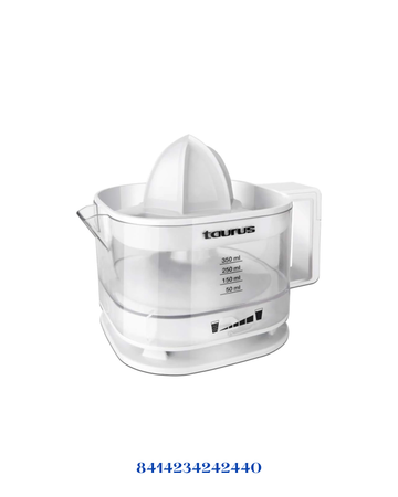 TAURUS JUICER WHITE 25W 350ML