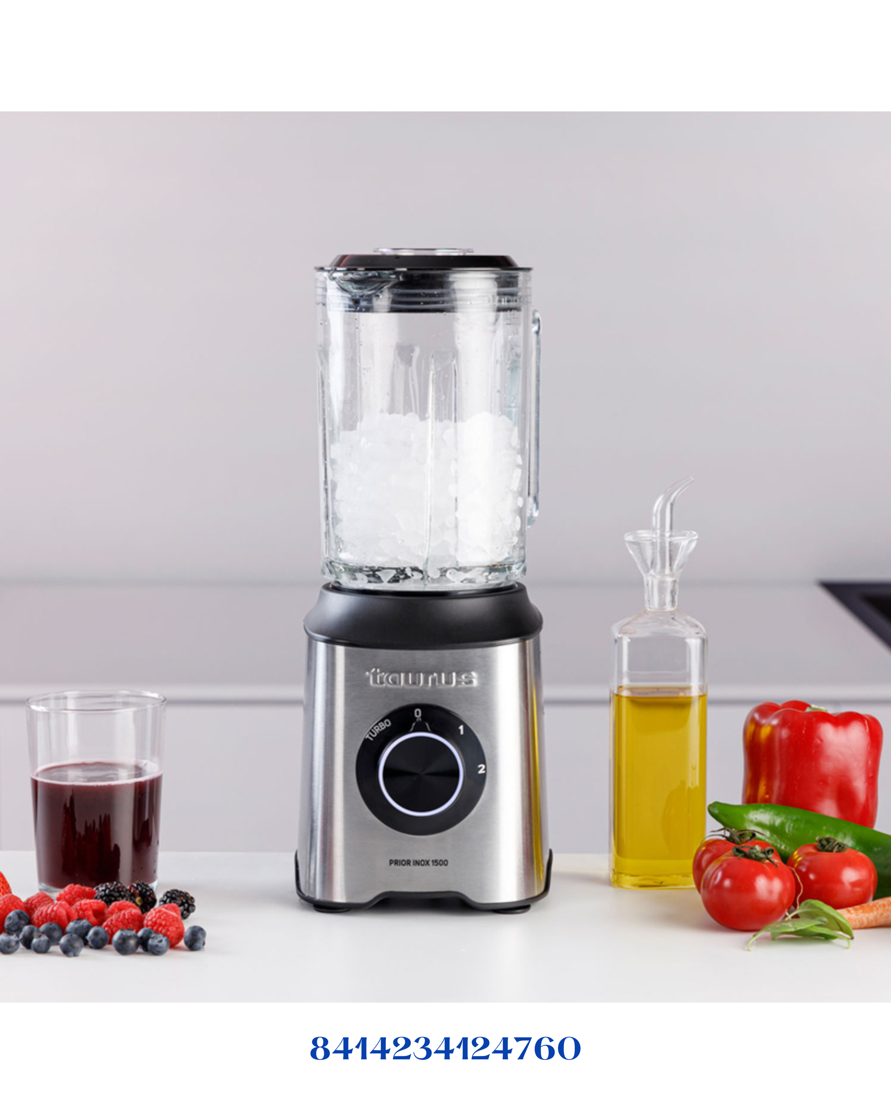 TAURUS PRIOR GLASS BLENDER 1500W 1.5L