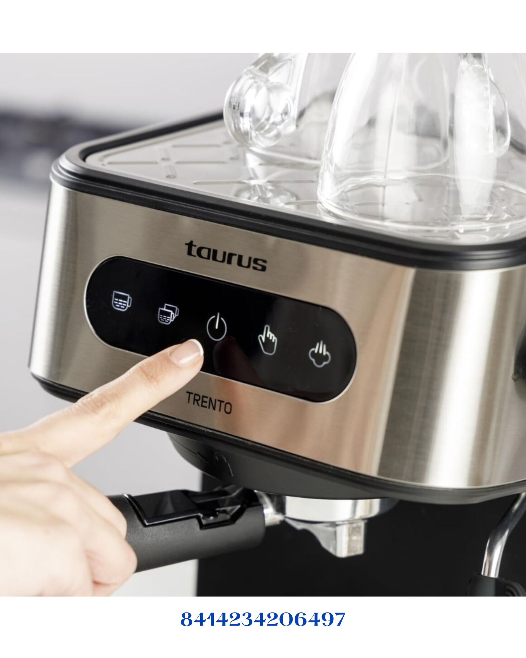 TAURUS TRENTO ESPRESSO COFFEE MAKER 850W 1.5L