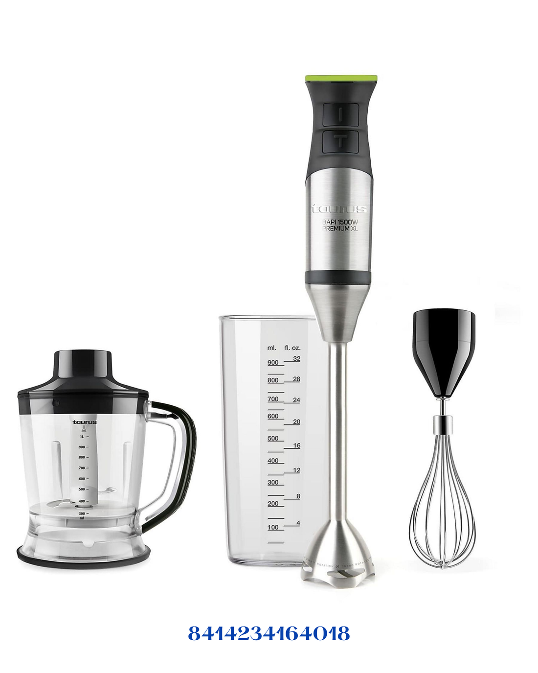 TAURUS BAPI 1500 PREMIUM XL PLUS HAND BLENDER 1500W