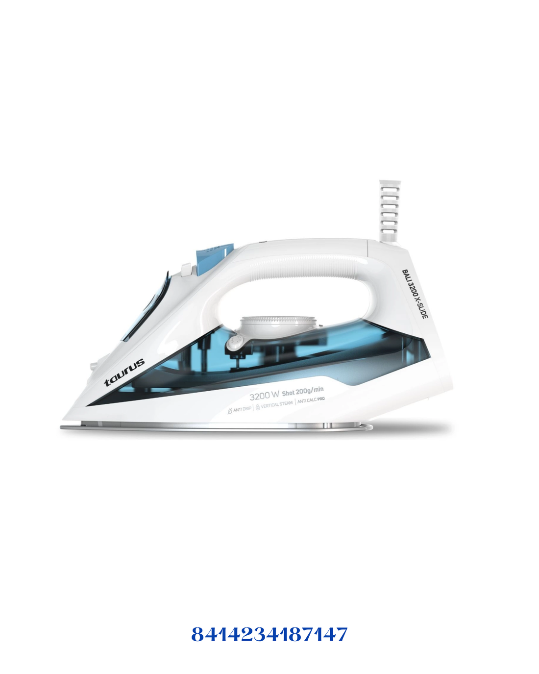 TAURUS STEAM IRON BALI 3200 X-SLIDE 3200W