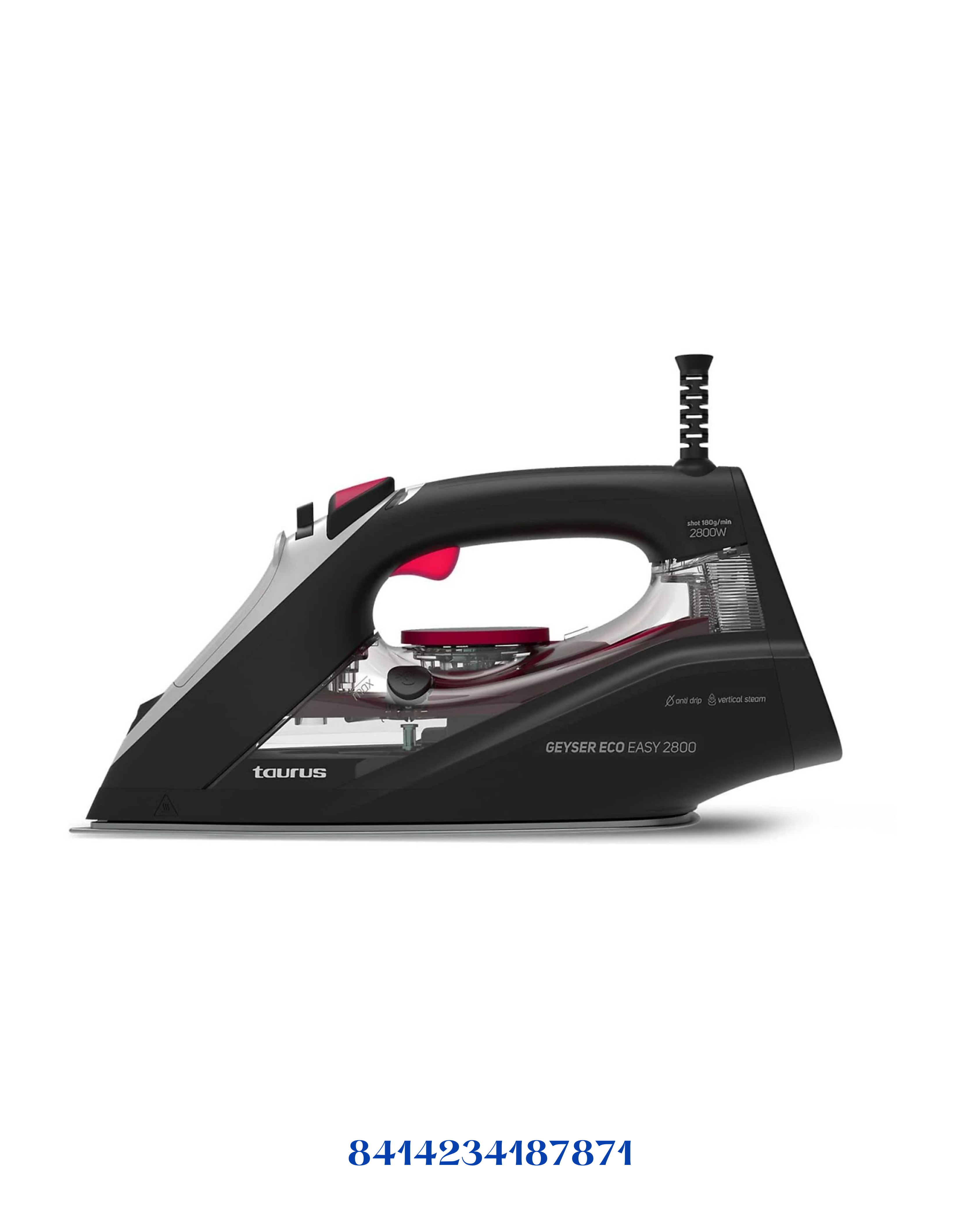 TAURUS STEAM IRON 180G/MIN 0.27L