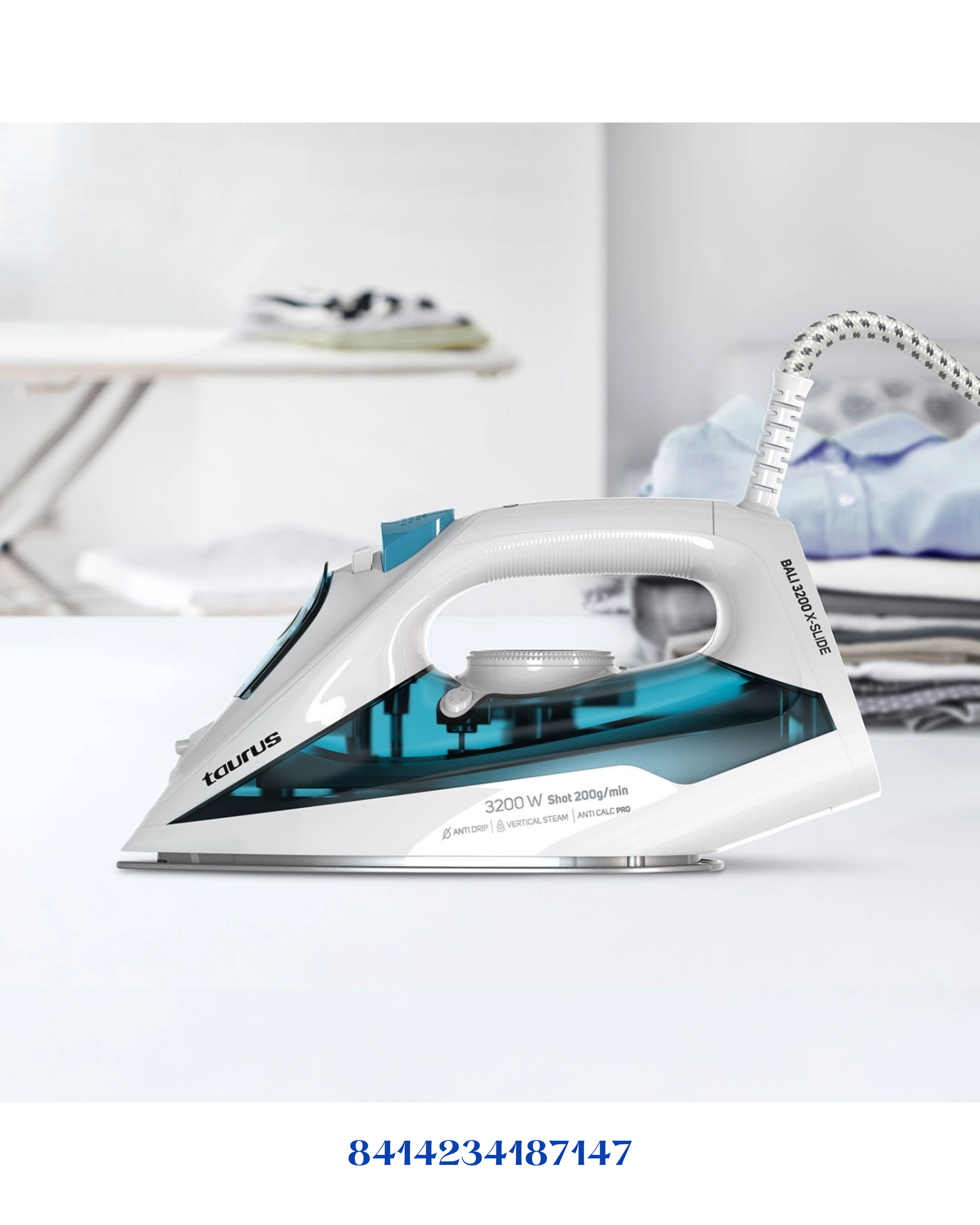 TAURUS STEAM IRON BALI 3200 X-SLIDE 3200W