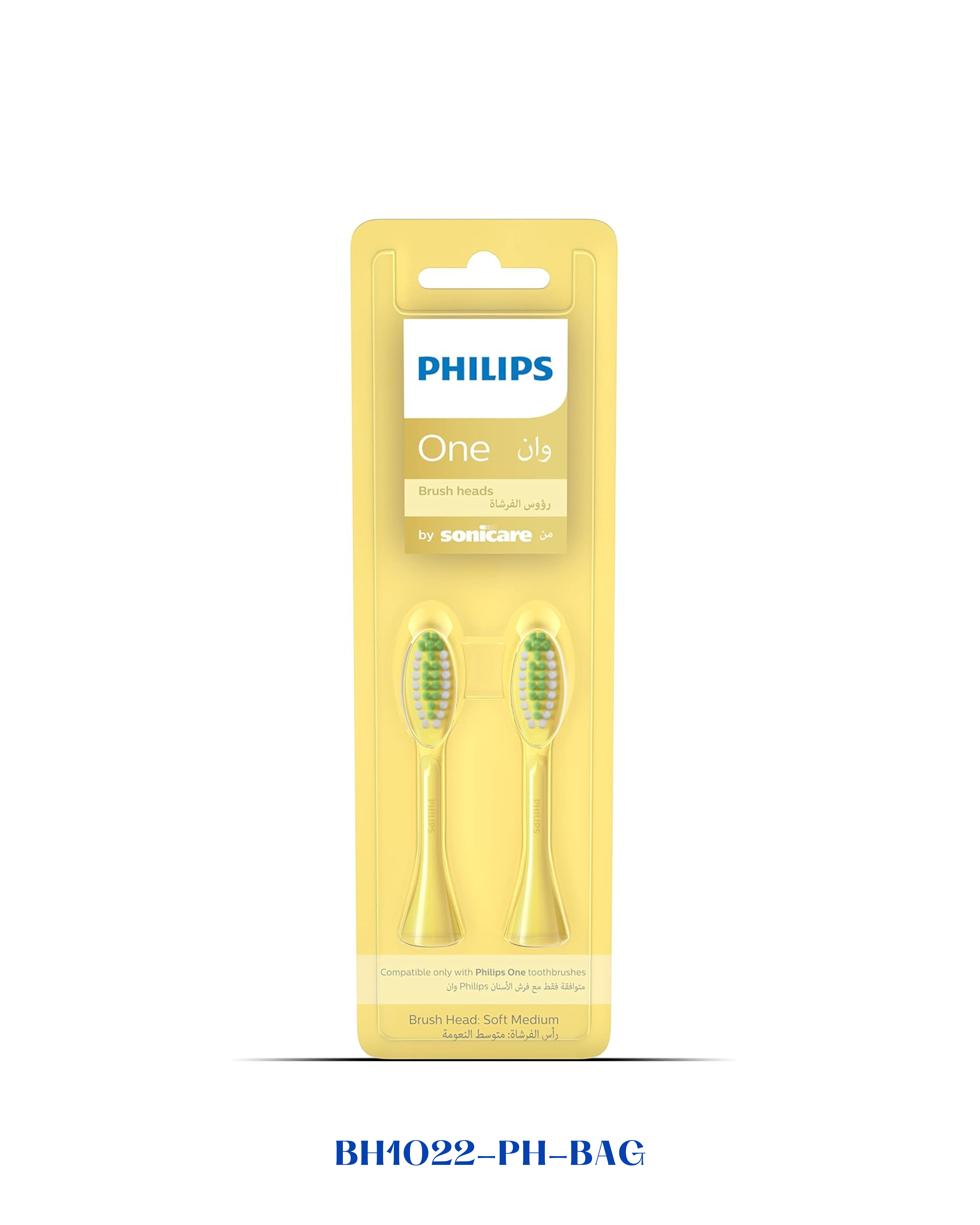 PHILIPS ONE BY SONICARE, 2 BRUSH HEADS