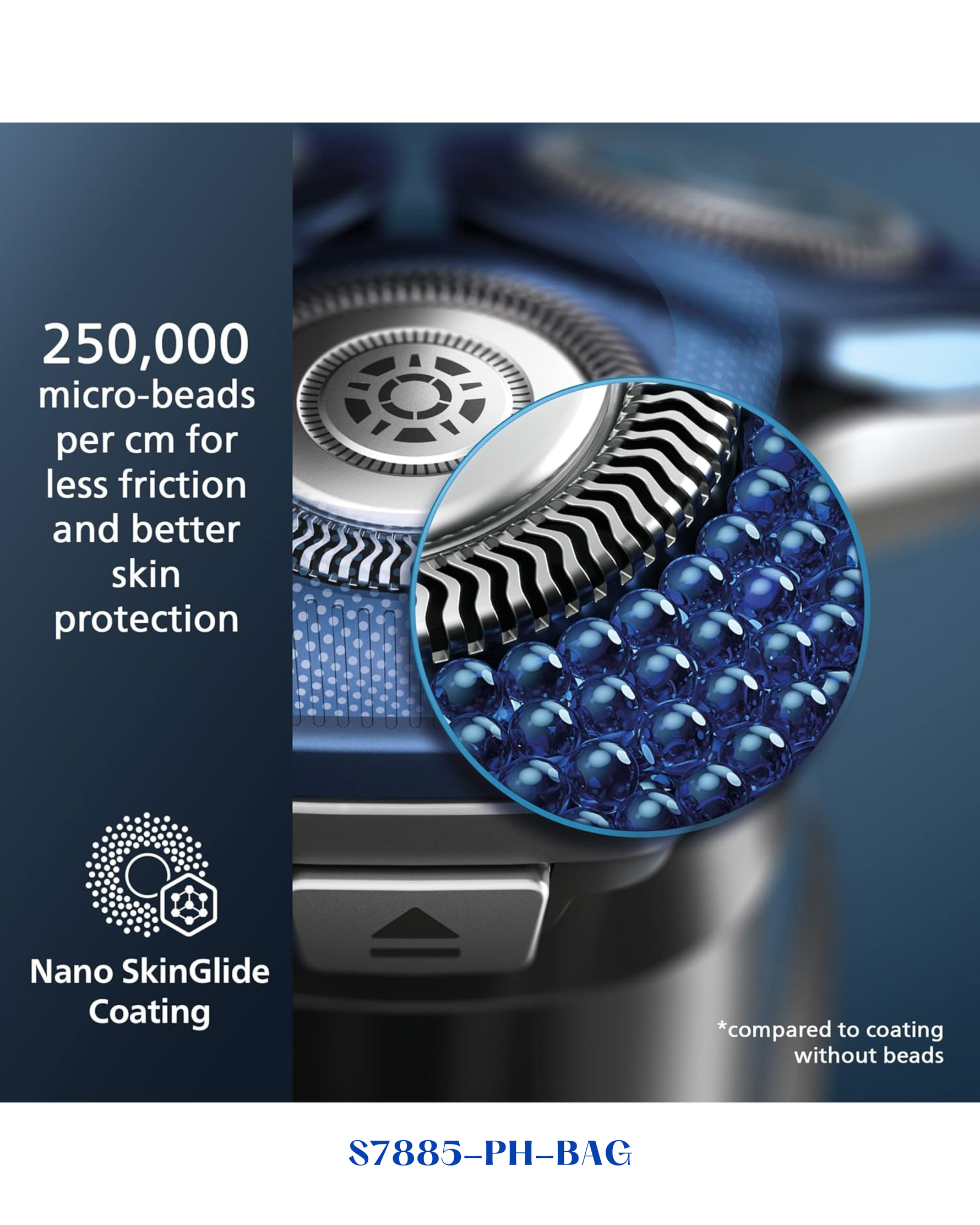 PHILIPS NORELCO SHAVER SERIES 7000 WET & DRY