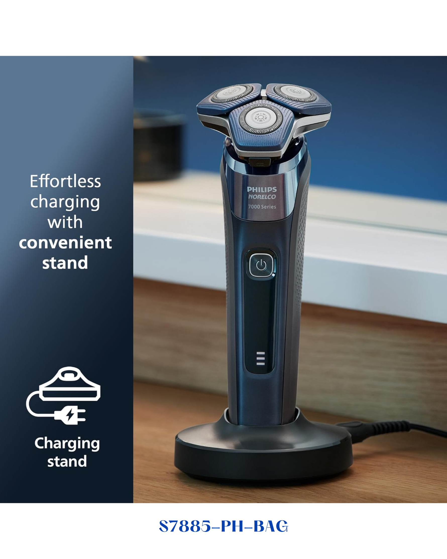 PHILIPS NORELCO SHAVER SERIES 7000 WET & DRY