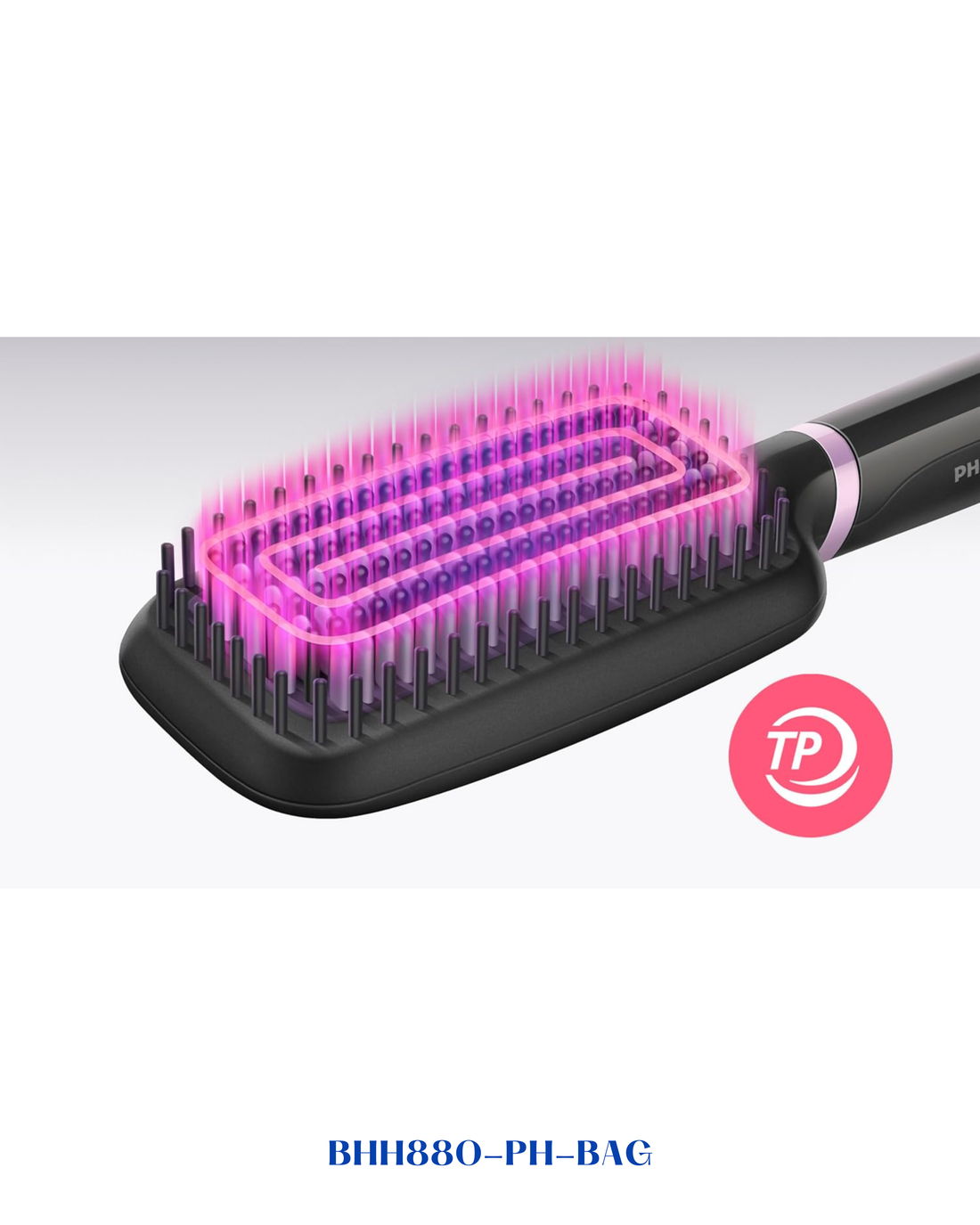 PHILIPS STYLECARE ESSENTIAL HEATED STRAIGHTENING BRUSH, SMOOTH