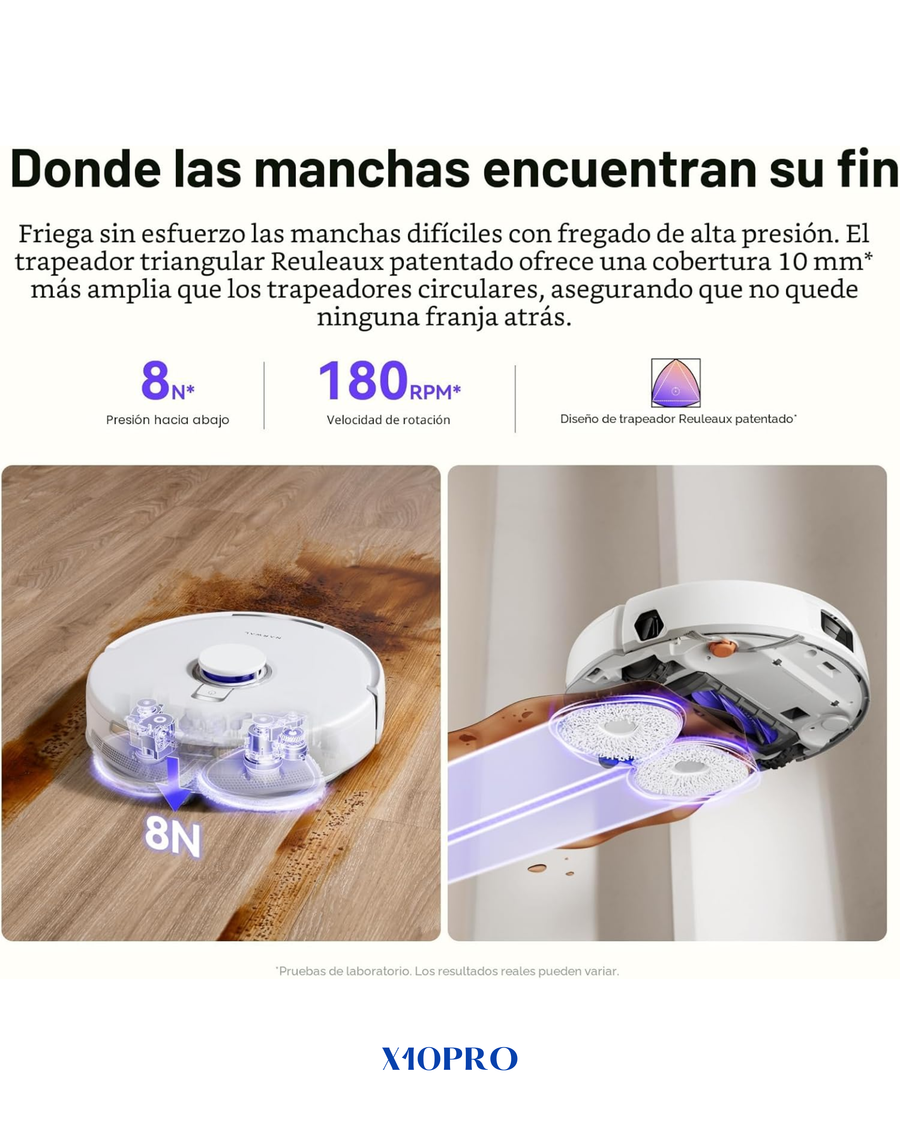 NARWAL FREO X10 PRO ROBOT VACUUM & MOP (72W, 5000MAH)