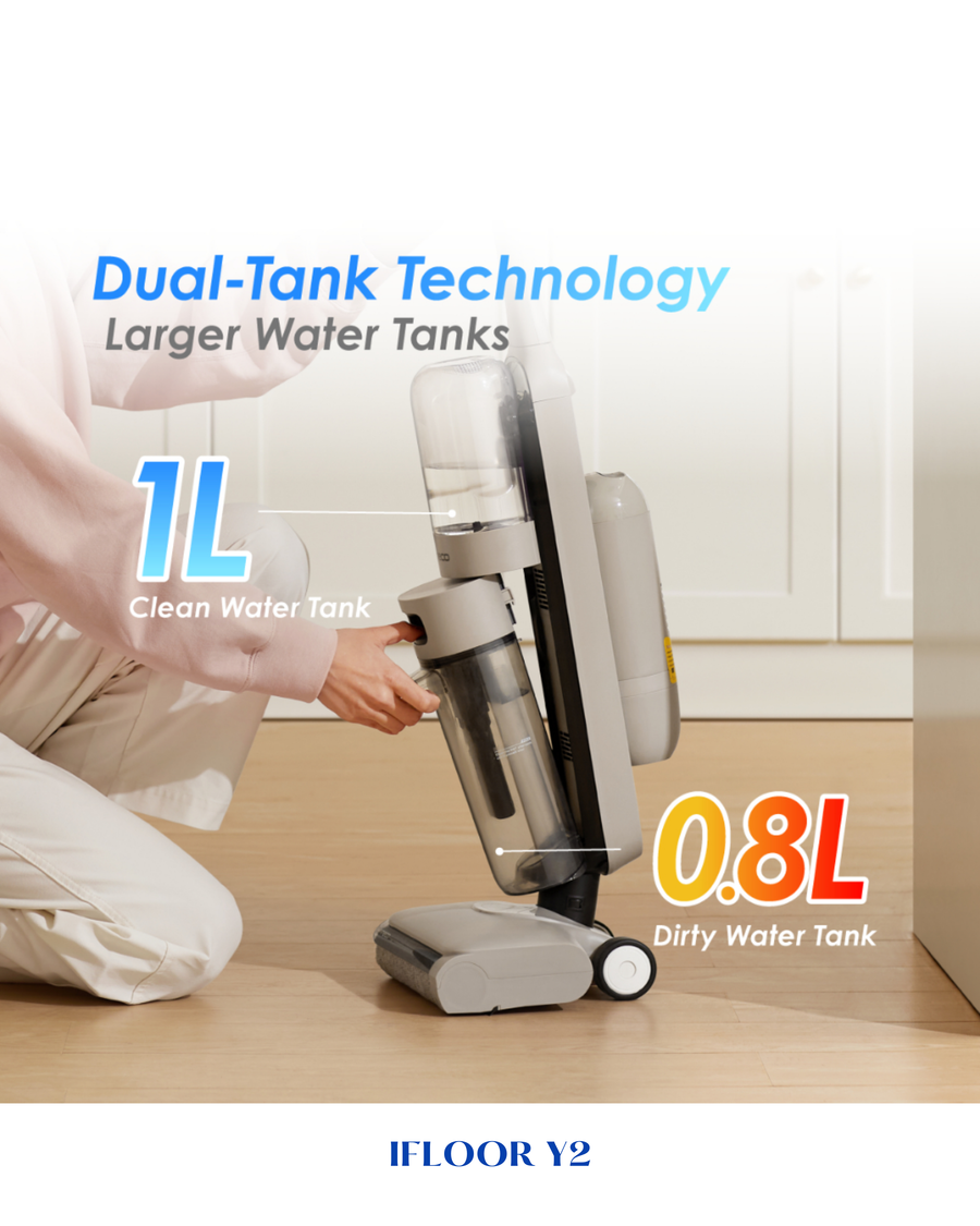 TINECO IFLOOR Y2 WET DRY VACUUM CLEANER