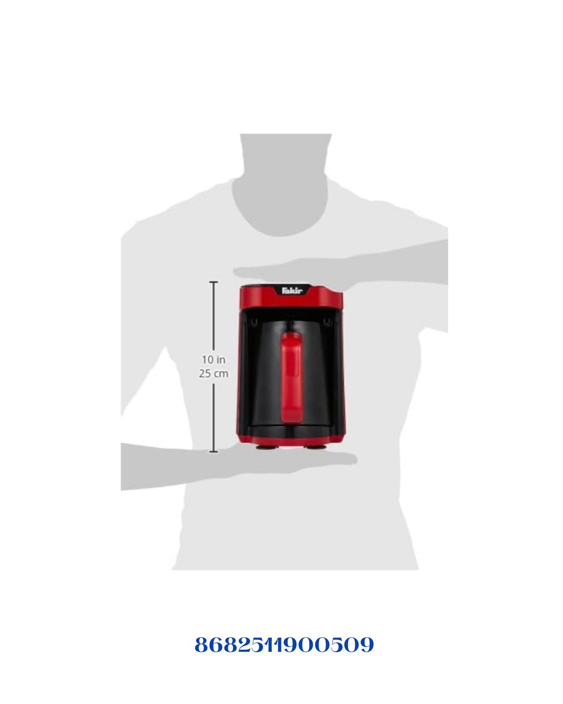 FAKIR- KAAVE MONO TURKISH COFFE MACHINE- RED