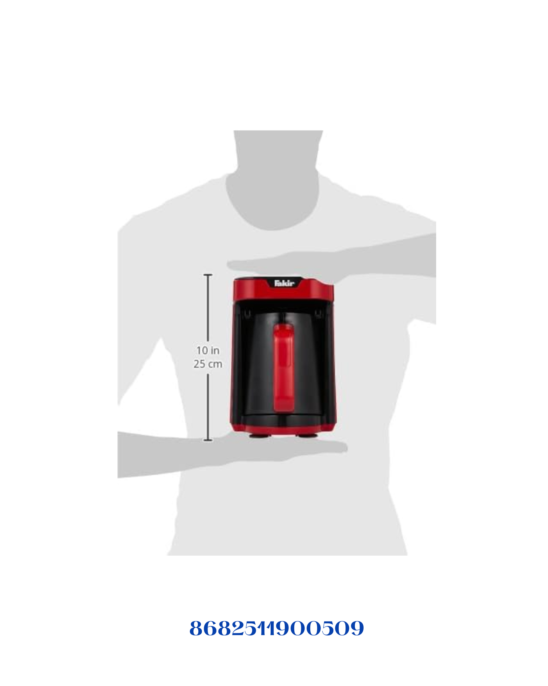 FAKIR- KAAVE MONO TURKISH COFFE MACHINE- RED