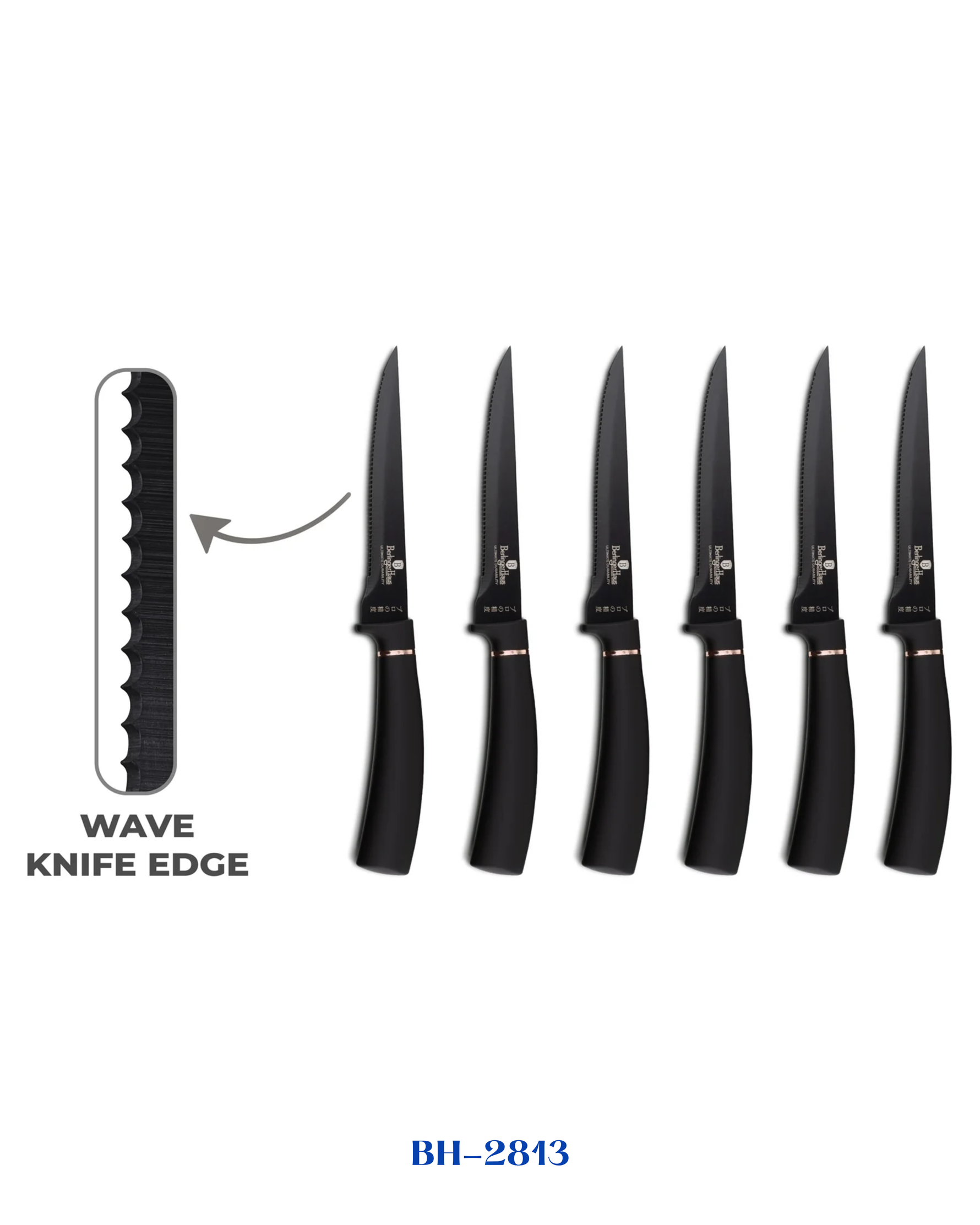 BERLINGER HAUS 6 PCS STEAK KNIFE SET 11.5CM