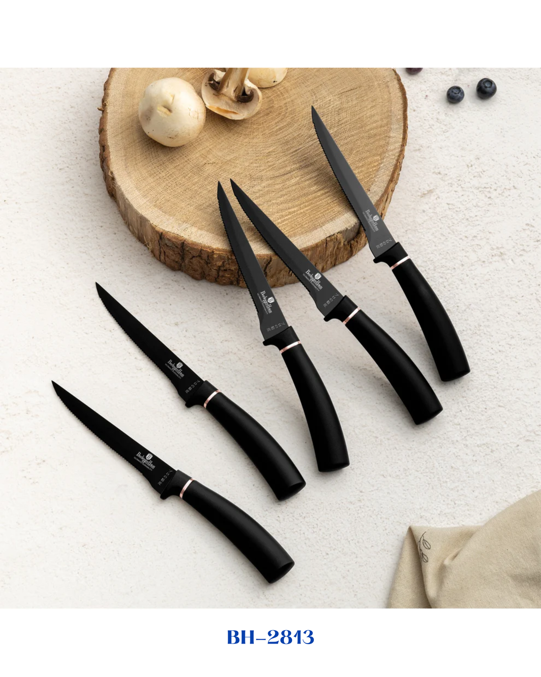 BERLINGER HAUS 6 PCS STEAK KNIFE SET 11.5CM