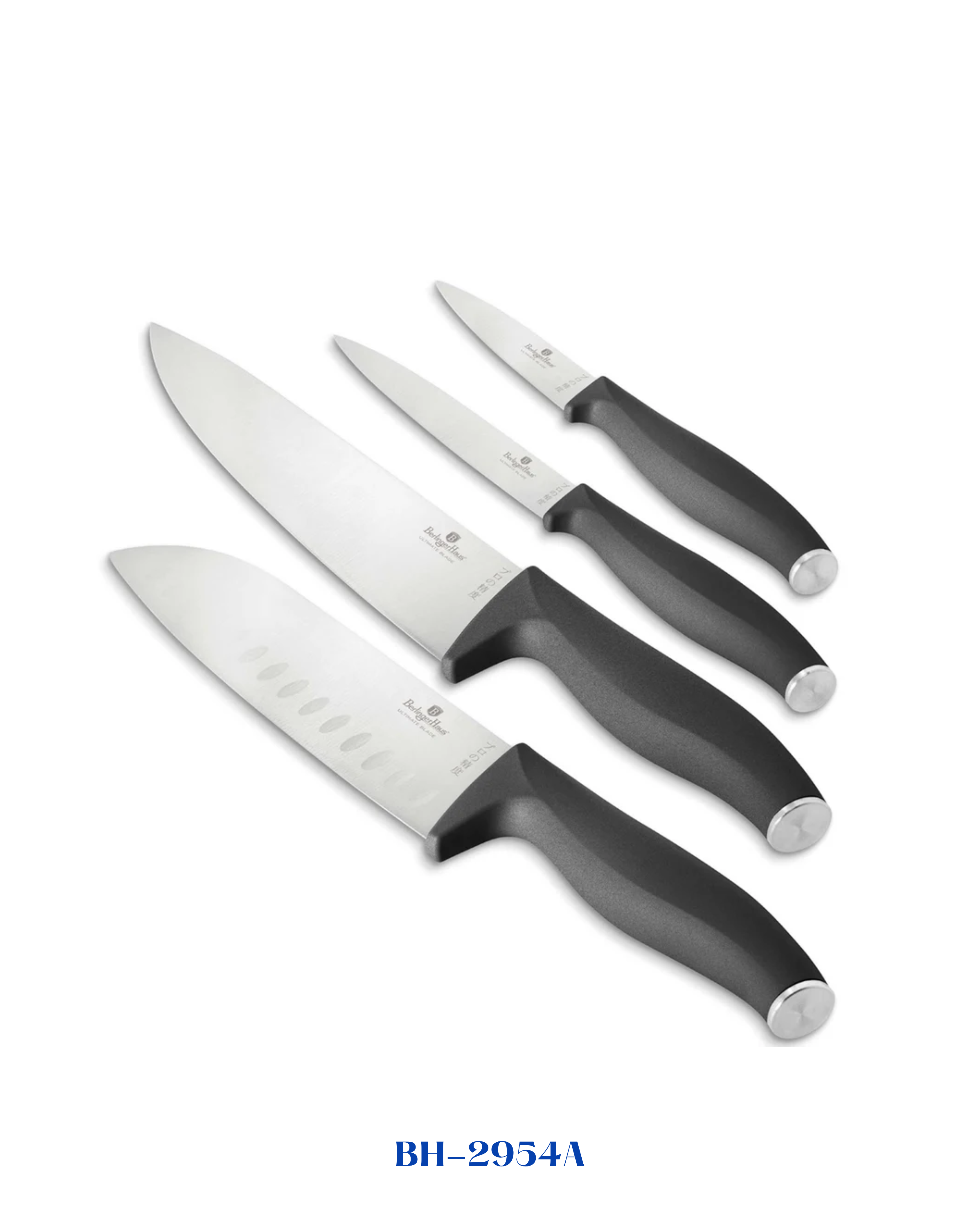 BERLINGER HAUS 4-PIECE KNIFE SET – MATT ANTHRACITE
