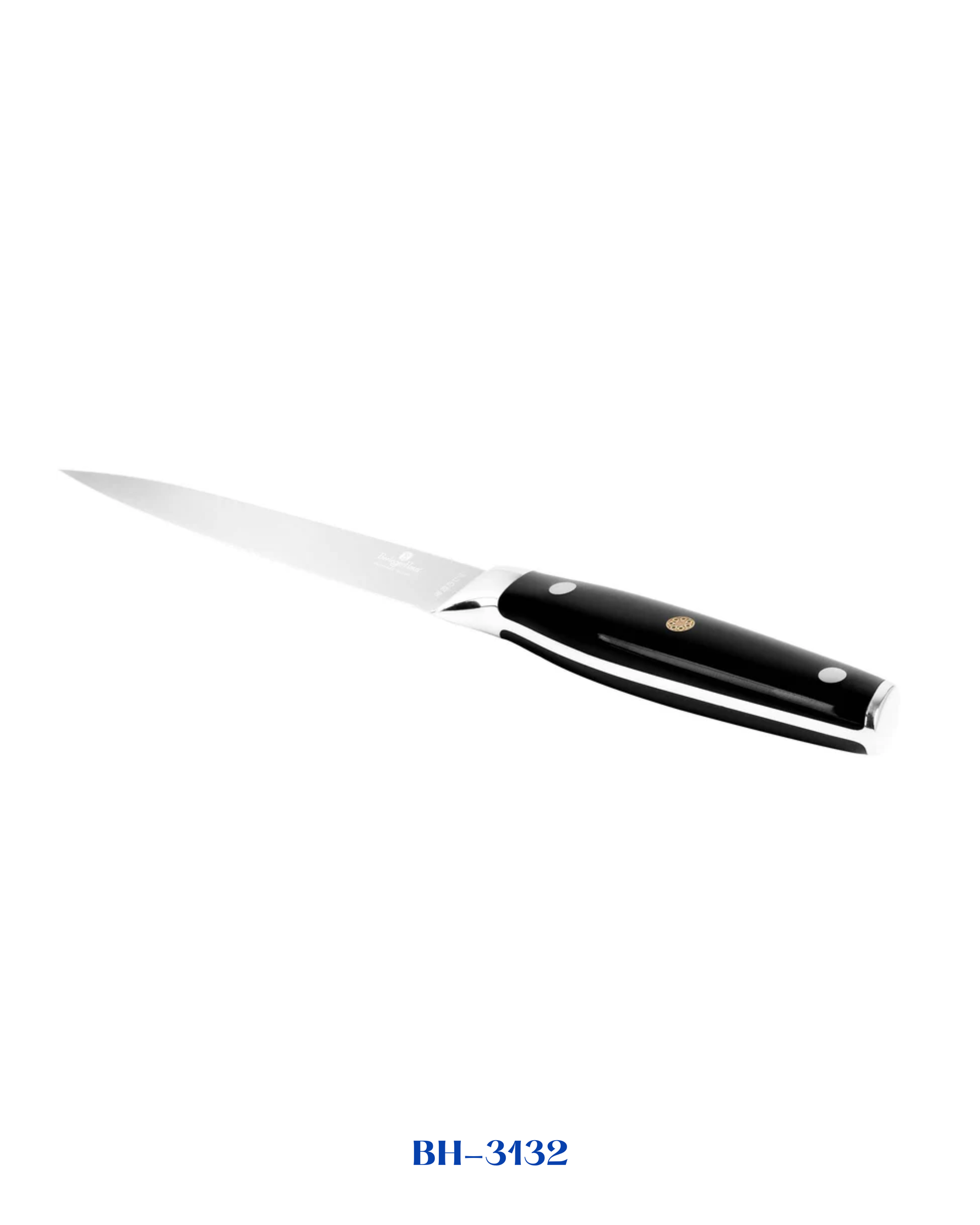 BERLINGER HAUS UTILITY KNIFE 12.5CM STAINLESS STEEL BLACK VANTAGE
