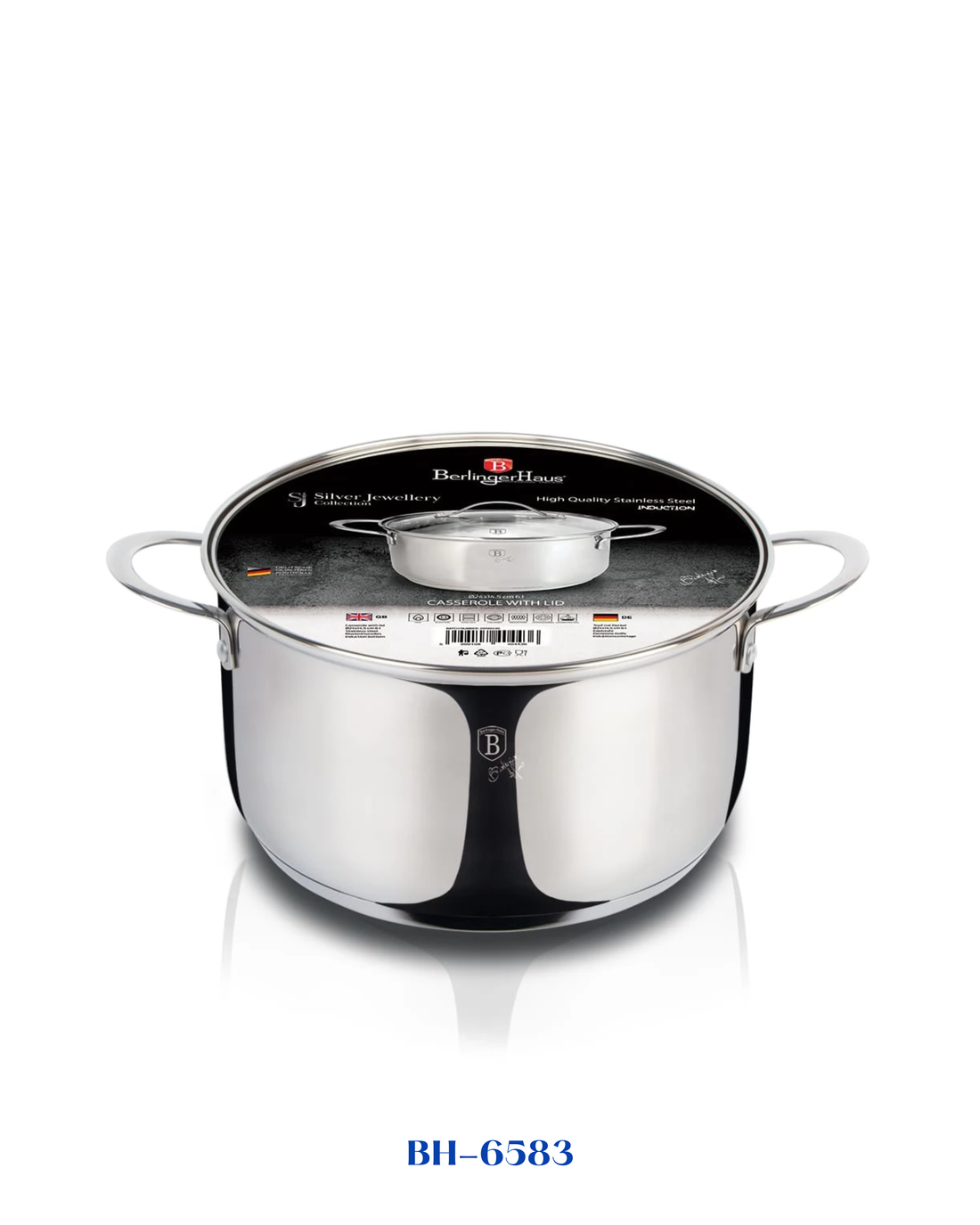 BERLINGER HAUS STOCK POT WITH LID – 24 CM 7.5L