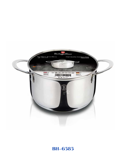 BERLINGER HAUS STAINLESS STEEL CASSEROLE WITH LID 16 CM 1.8L