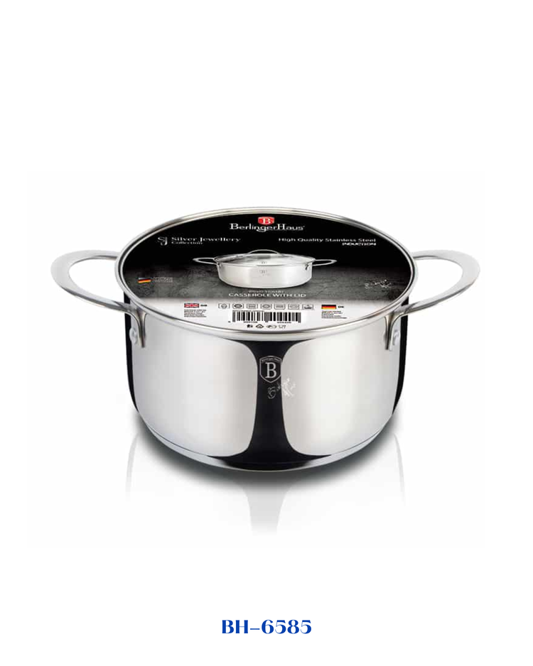 BERLINGER HAUS STAINLESS STEEL CASSEROLE WITH LID 16 CM 1.8L