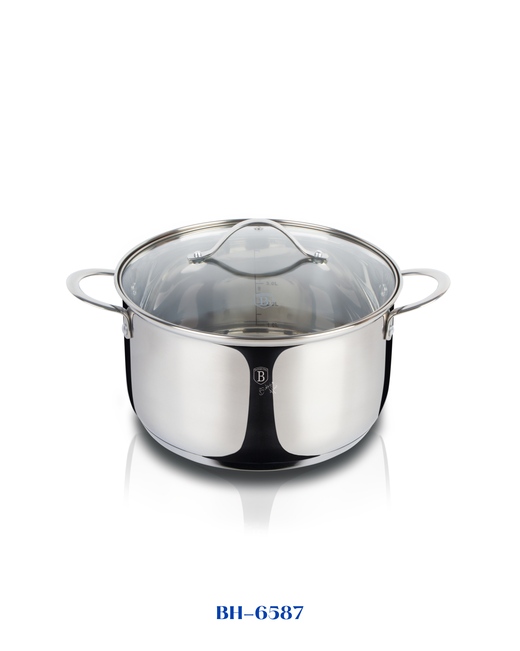 BERLINGER HAUS CASSEROLE WITH LID 24CM 6L