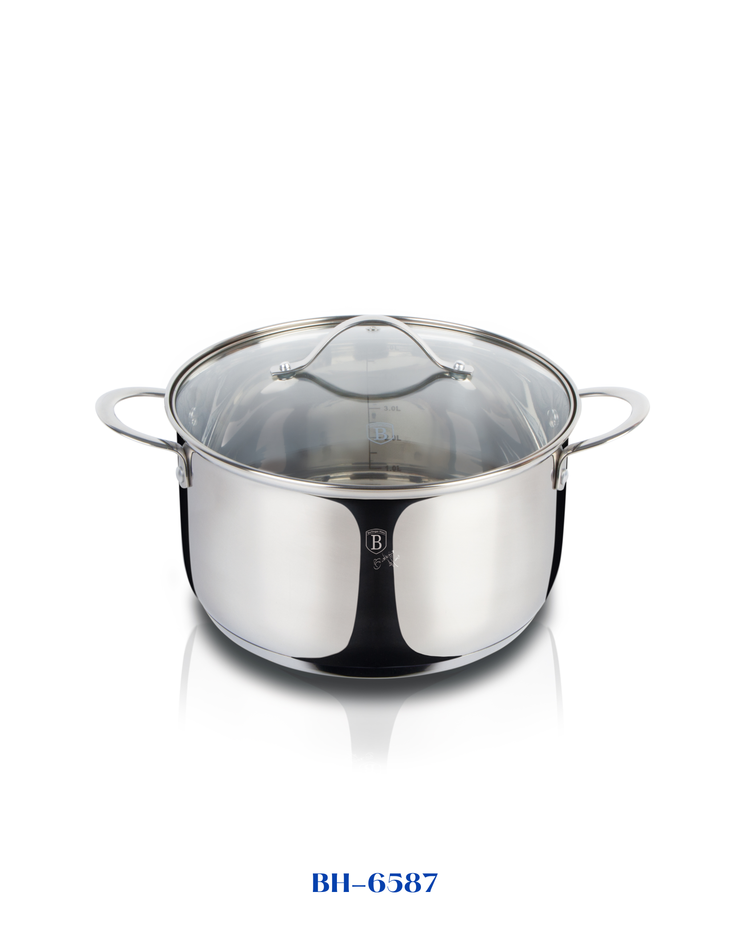 BERLINGER HAUS CASSEROLE WITH LID 24CM 6L