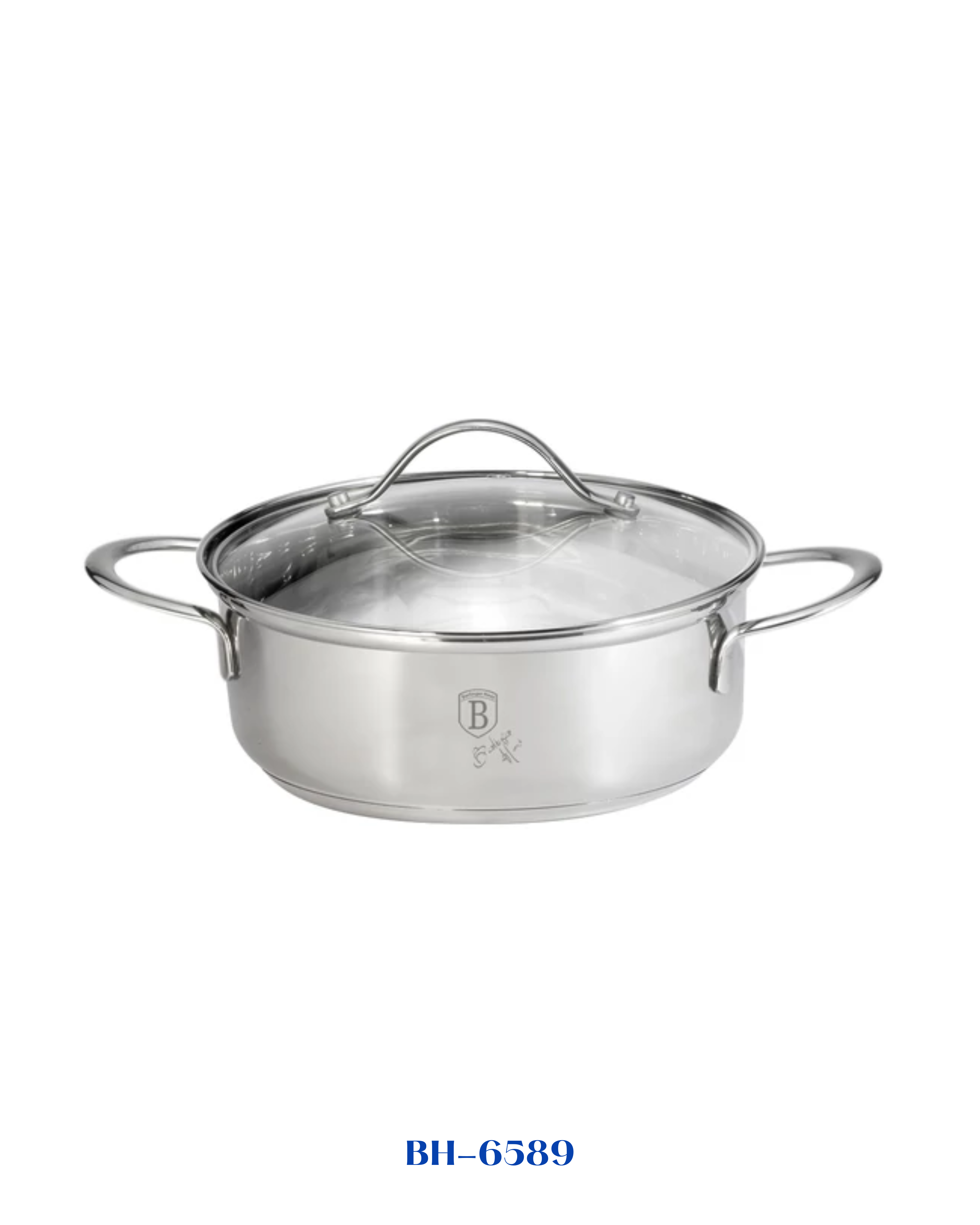 BERLINGER HAUS SHALLOW POT WITH LID 24 CM