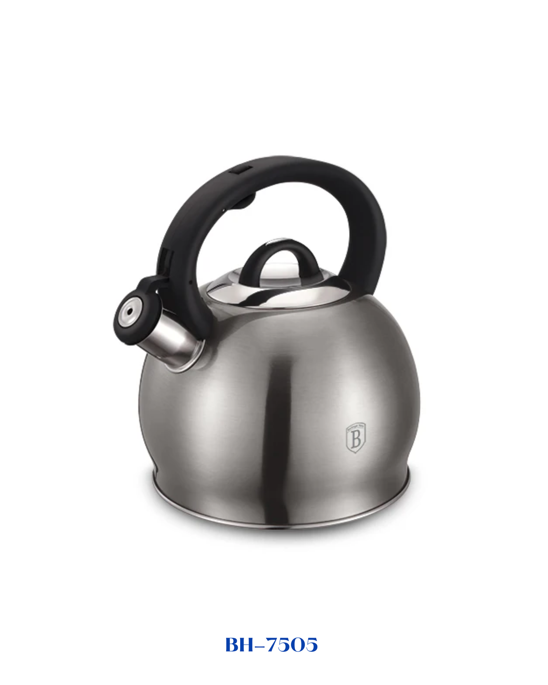 BERLINGER HAUS STAINLESS STEEL WHISTLING KETTLE 3L