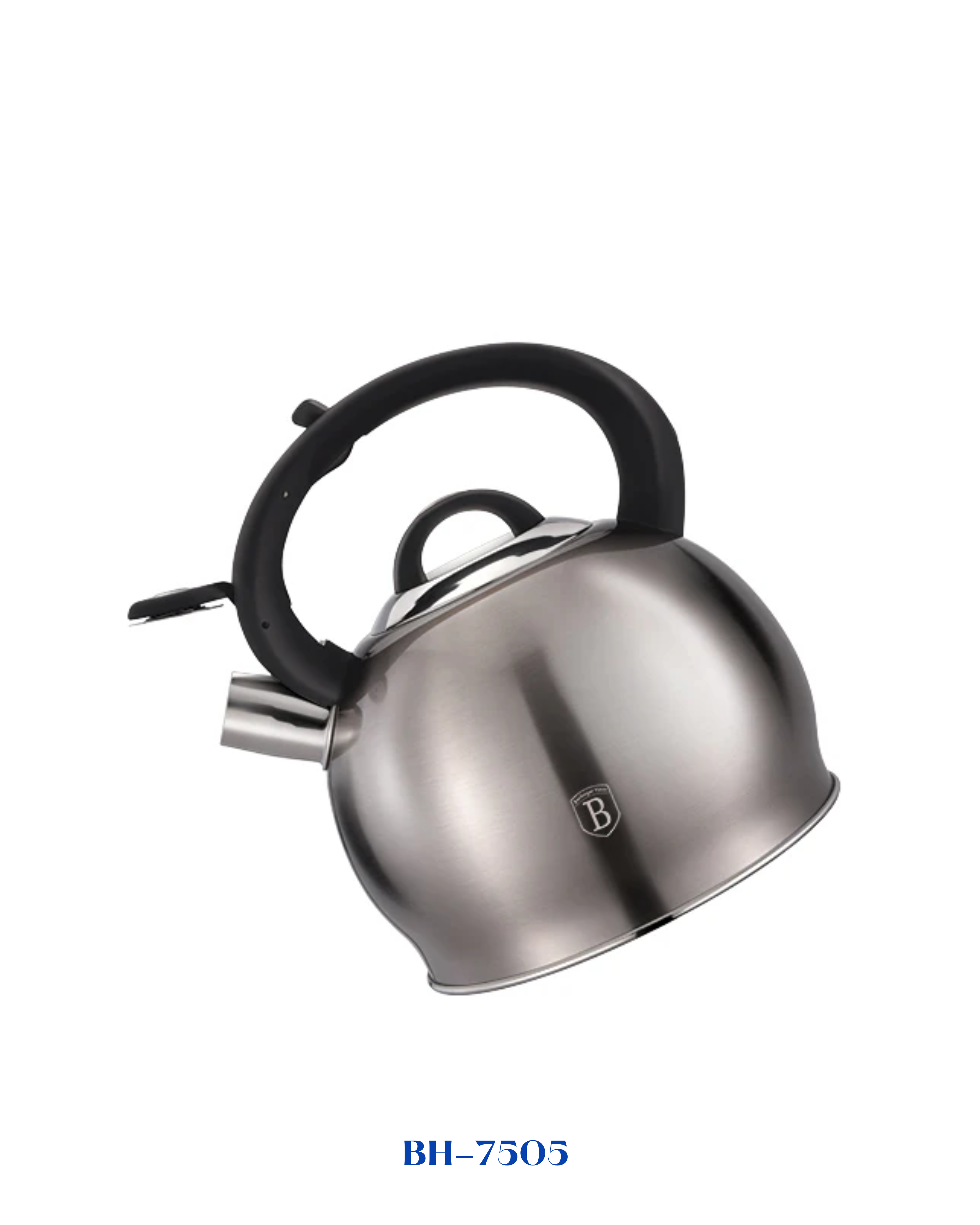 BERLINGER HAUS STAINLESS STEEL WHISTLING KETTLE 3L