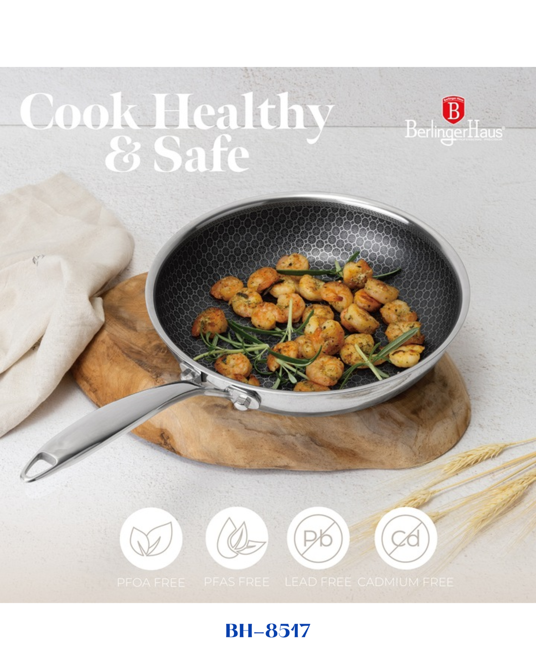 BERLINGER HAUS ETERNAL 6 PCS COOKWARE SET