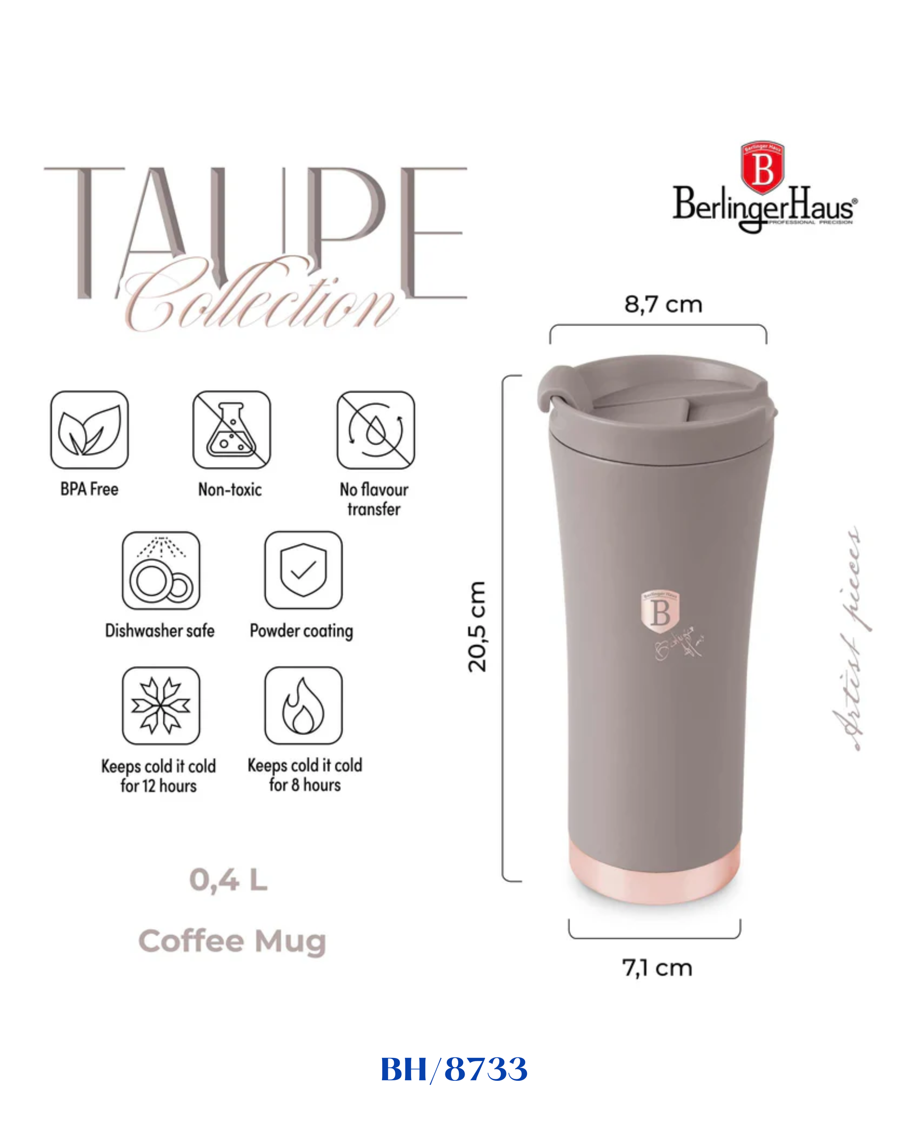 BERLINGER HAUS COFFEE CUP 0.5L