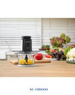 NUTRICOOK CHOPPI XXL FOOD CHOPPER 500W 2L