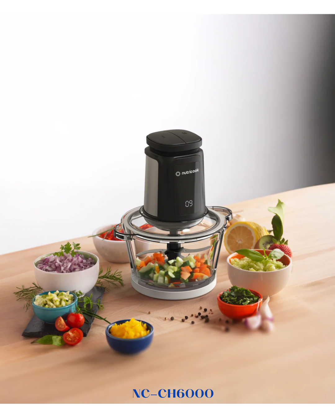 NUTRICOOK CHOPPI XXL FOOD CHOPPER 500W 2L