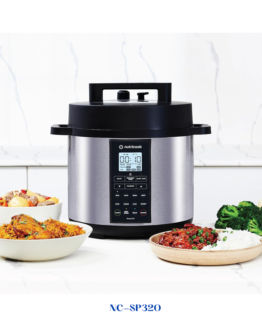 NUTRICOOK SMART POT 3 PRESSURE COOKER 1200W 6L