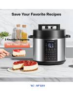 NUTRICOOK SMART POT 3 PRESSURE COOKER 1200W 6L