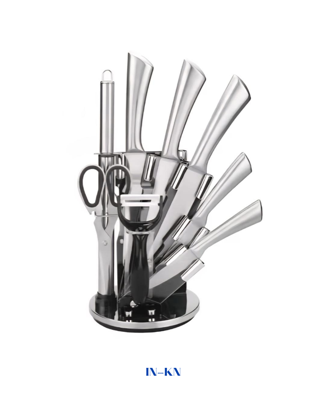 INSIDE PREMIUM KNIFE SET WITH STAND 8 PCS