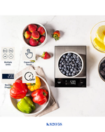 NUTRICOOK KITCHEN SCALE 2 5KG STAINLESS STEEL