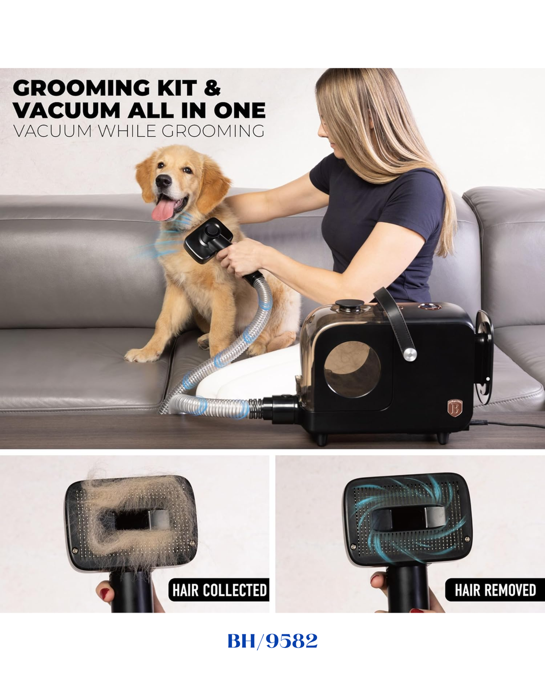 BERLINGER HAUS PET GROOMING VACUUM CLEANER 350W 2.2L