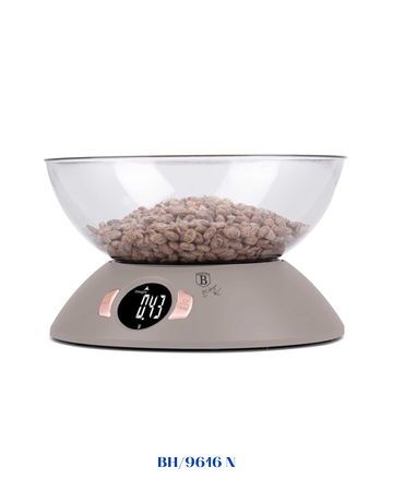 BERLINGER HAUS KITCHEN SCALE WITH BOWL 5KG