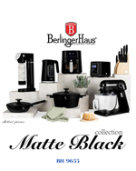 BERLINGER HAUS ELECTRIC PANCAKE MAKER BLACK