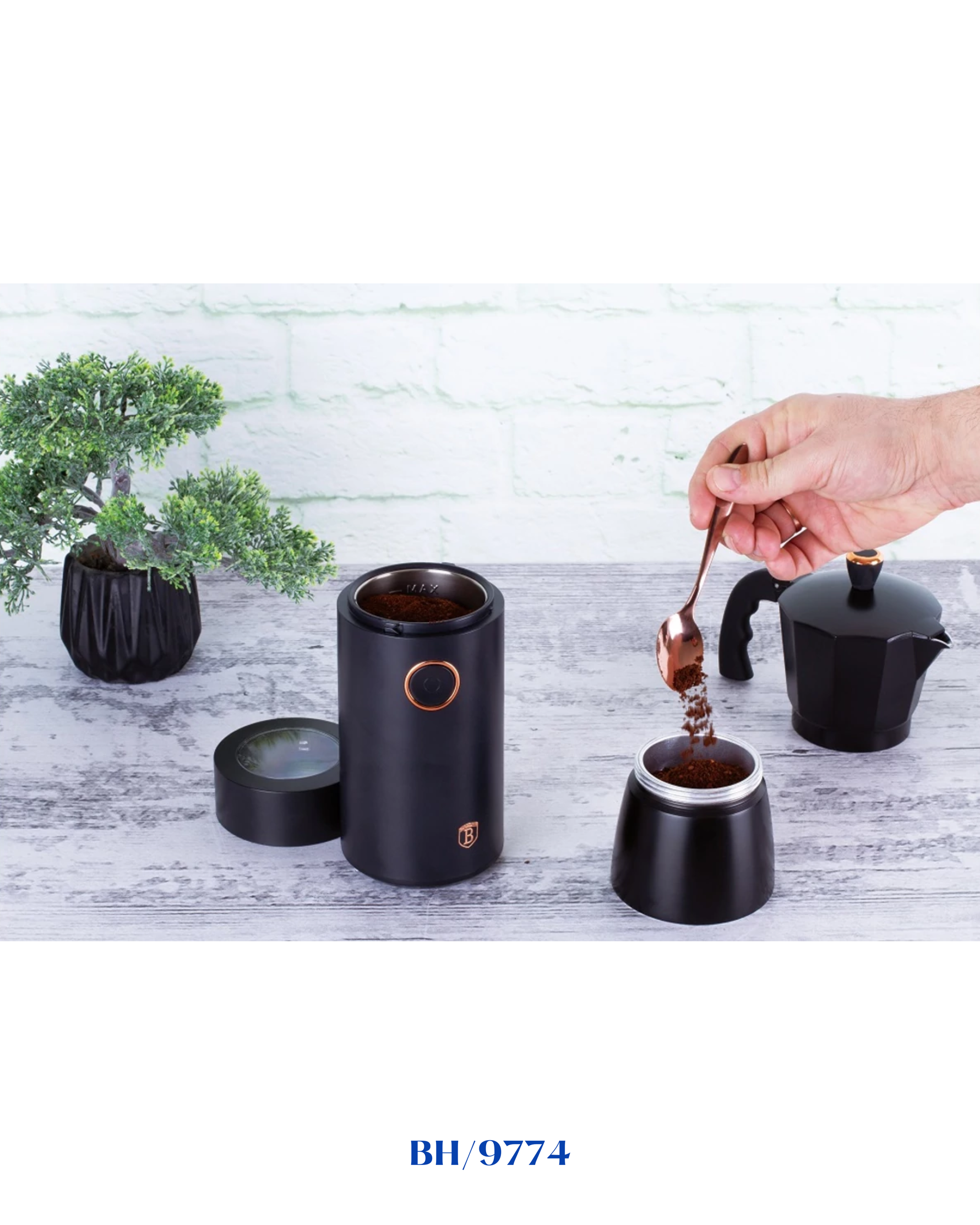 BERLINGER HAUS ELECTRIC COFFEE GRINDER 150W