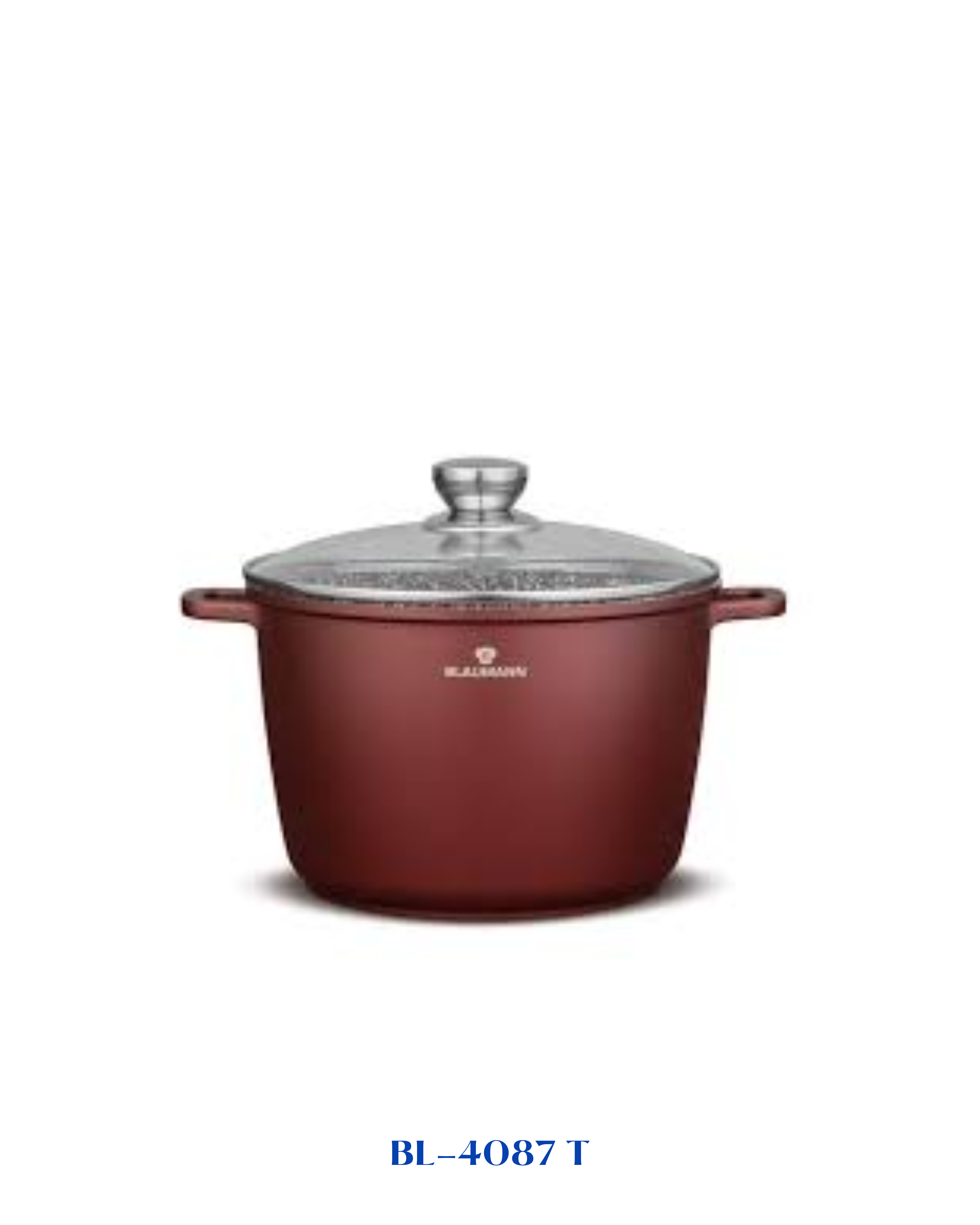BLAUMANN CERA STONE STOCK POT WITH LID 24CM 6.2L