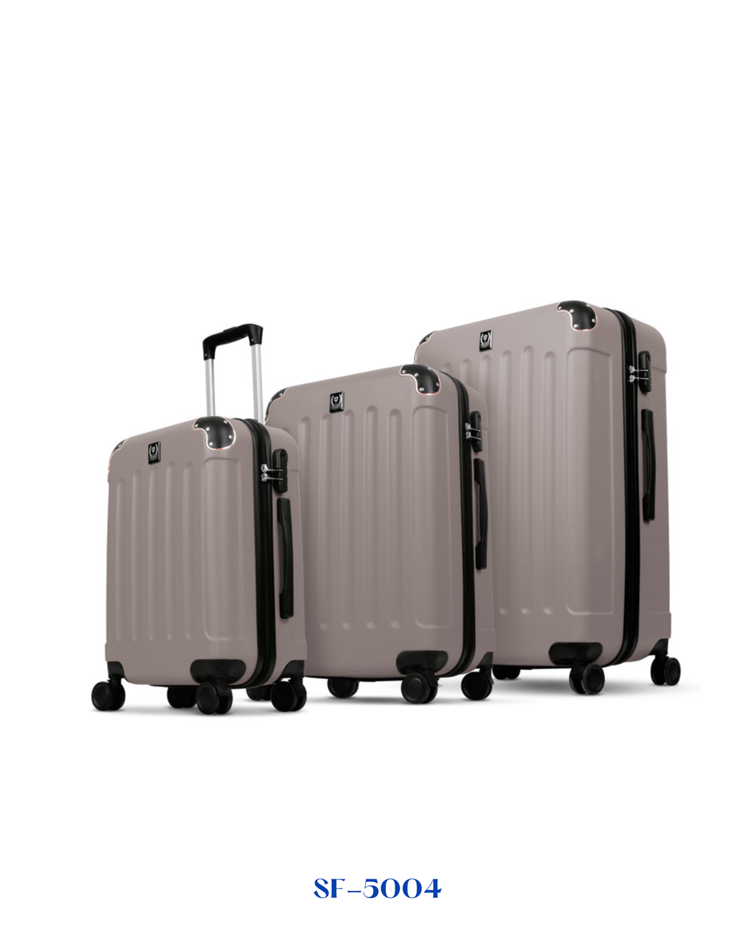 SWISS HUFEISEN 3-PIECE SUITCASE SET