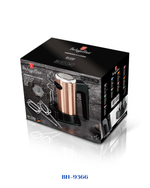 BERLINGER HAUS ROSE GOLD HAND MIXER WITH STAND 300W