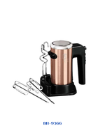 BERLINGER HAUS ROSE GOLD HAND MIXER WITH STAND 300W