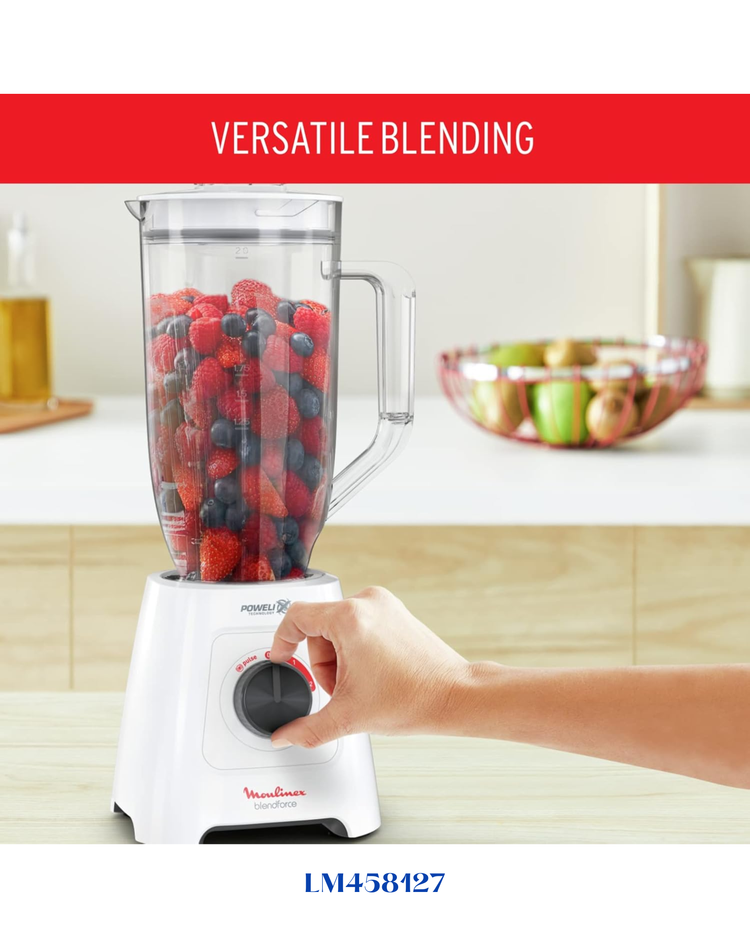 MOULINEX BLENDFORCE XXL BLENDER 600W 2.8L