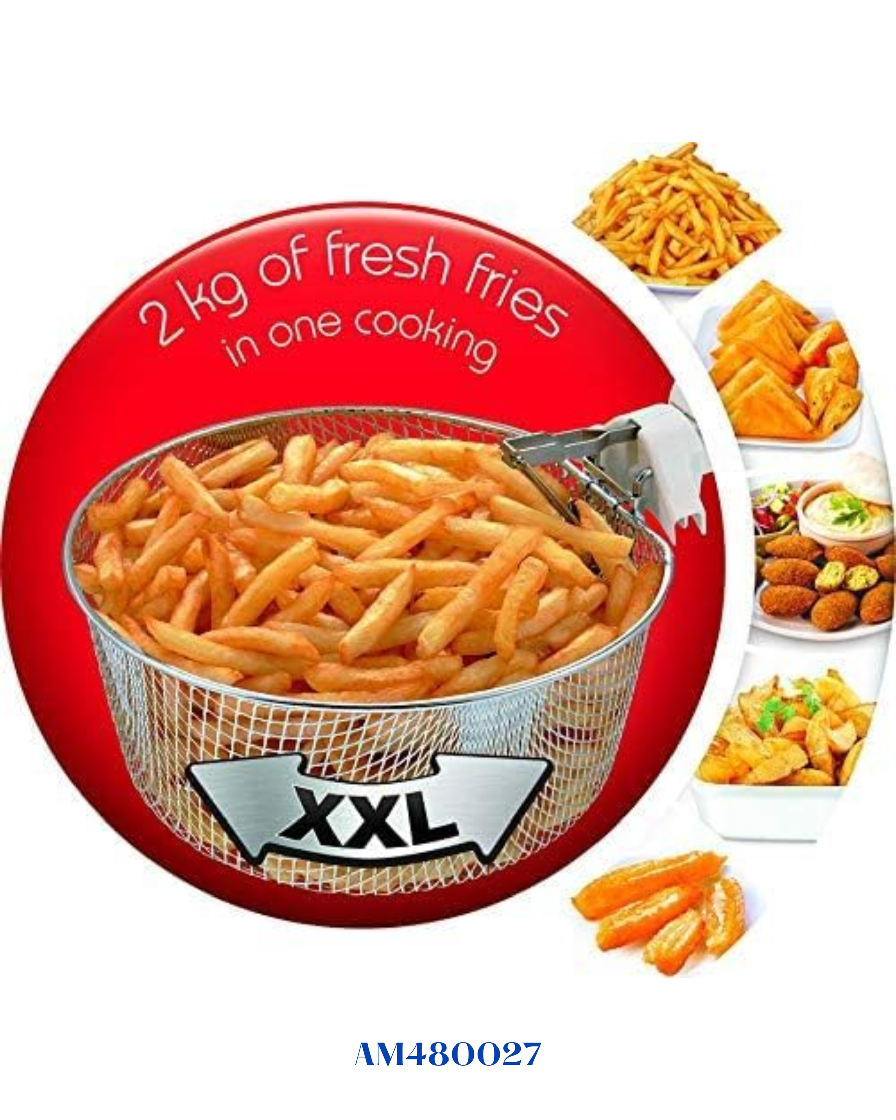 MOULINEX MEGA XXL DEEP FRYER 2100W 3.3L