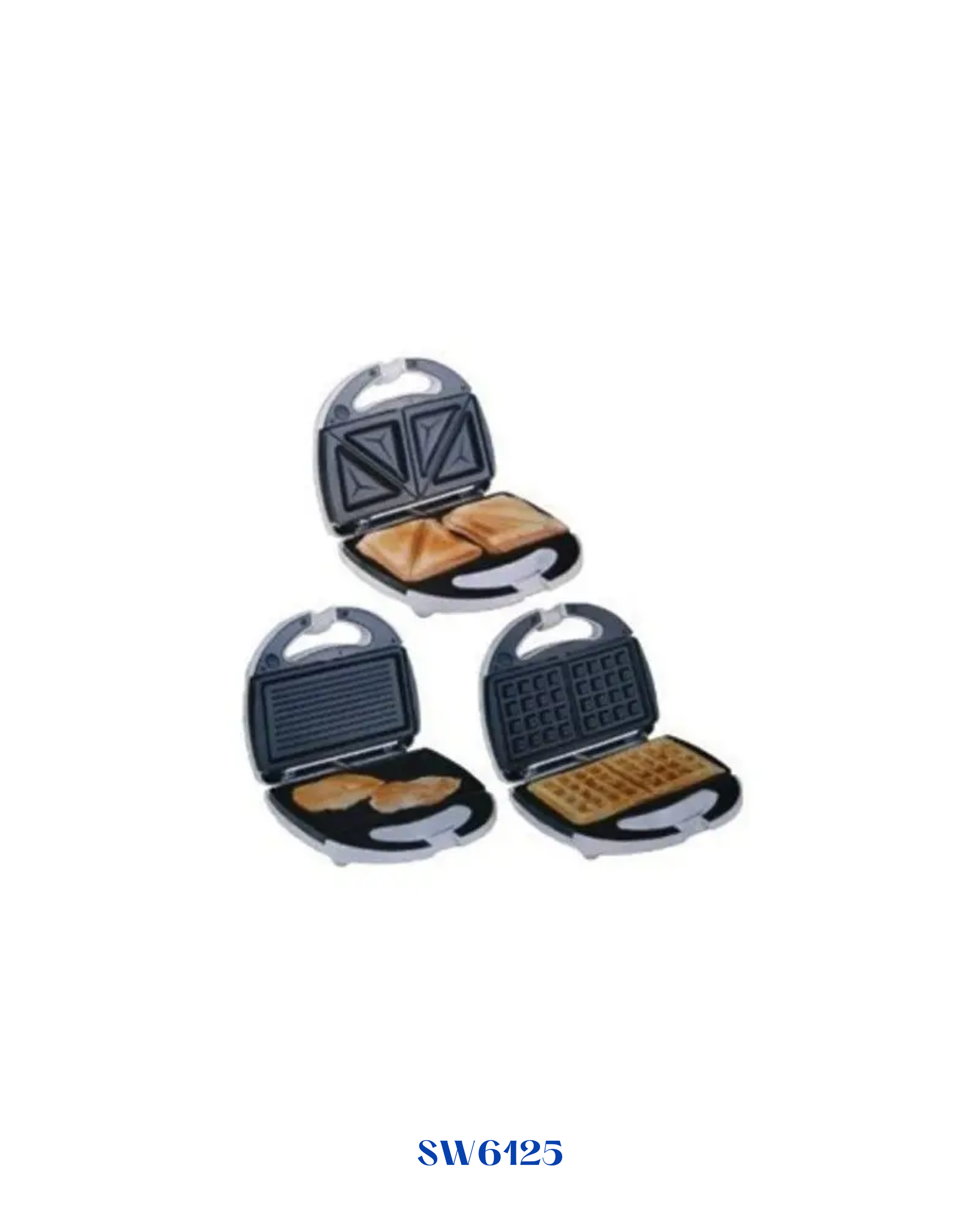 MOULINEX 3-IN-1 PANINI SANDWICH & WAFFLE MAKER